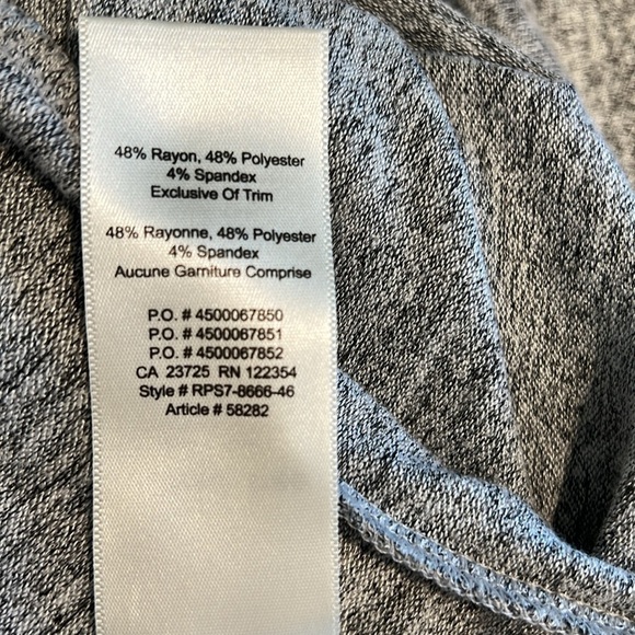 Womens NWT Wilfred Free Aritzia Small Relaxed Fit Mini Dress Deep V Neck Long Sl - Picture 6 of 6